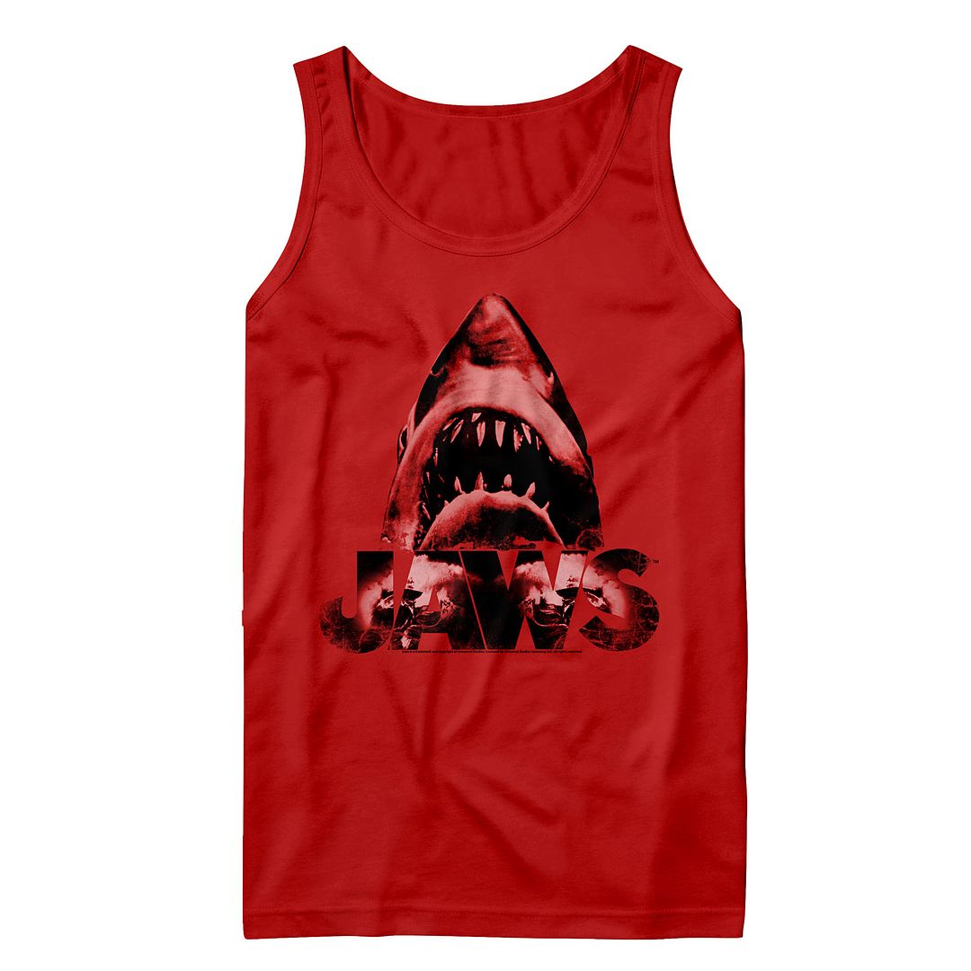 JAWS-RED JOWLS-RED ADULT TANK