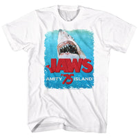 Thumbnail for JAWS-JAWS BITE-WHITE ADULT S/S TSHIRT