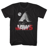 Thumbnail for JAWS-JAWS NIGHT-BLACK ADULT S/S TSHIRT