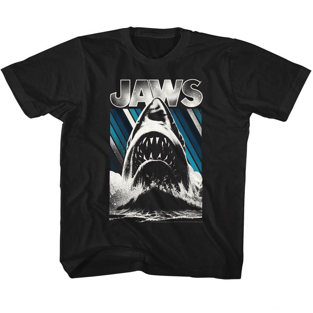 JAWS-JAWS-BLACK YOUTH S/S TSHIRT