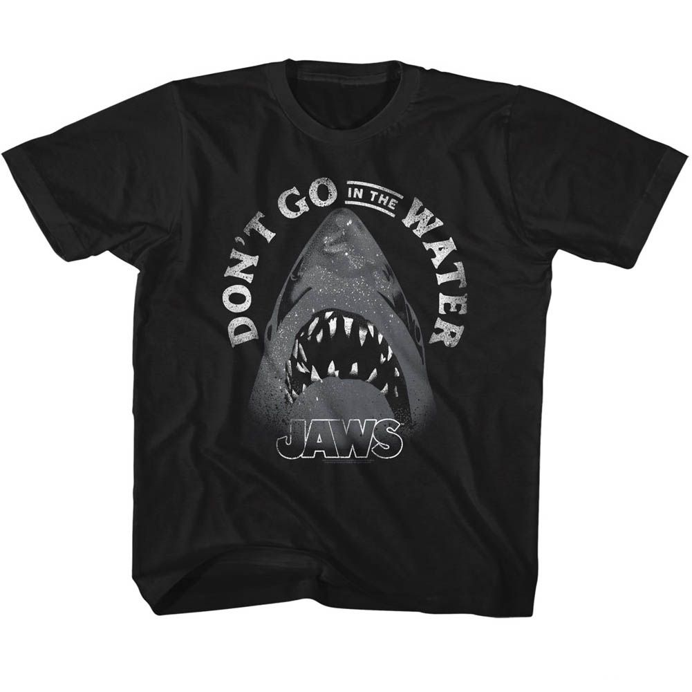 JAWS-TEXT ARCH-BLACK TODDLER S/S TSHIRT
