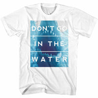 Thumbnail for JAWS-DONT GO-WHITE ADULT S/S TSHIRT