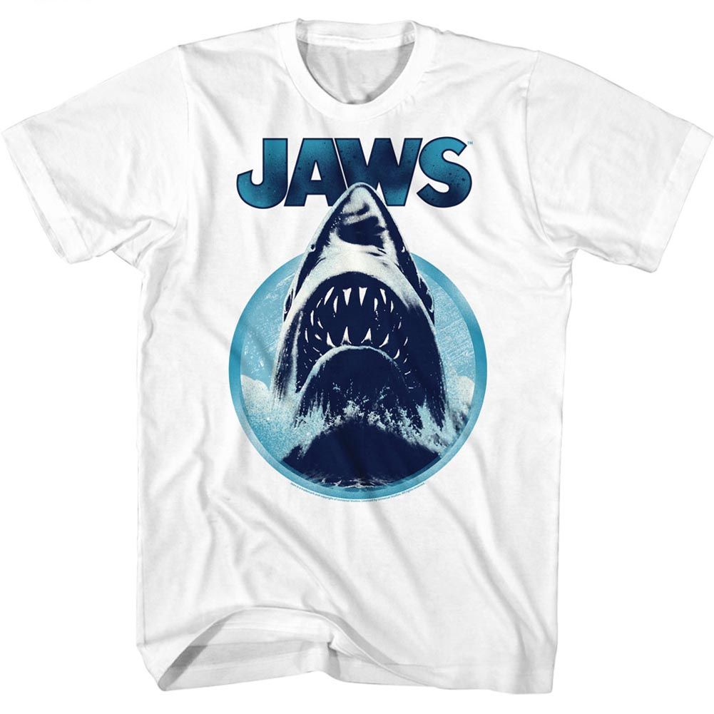 JAWS-JAWHOL-WHITE ADULT S/S TSHIRT