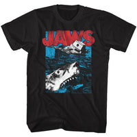 Thumbnail for JAWS-GREAT WHITE-BLACK ADULT S/S TSHIRT