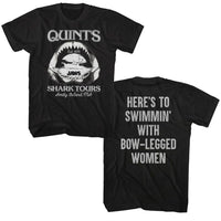 Thumbnail for JAWS-QUINTS QUOTE-BLACK ADULT S/S TSHIRT