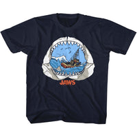 Thumbnail for JAWS-JAW VIEW-NAVY TODDLER S/S TSHIRT