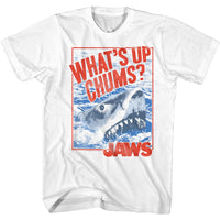 Thumbnail for JAWS-HEY BUDDY-WHITE ADULT S/S TSHIRT