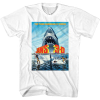 Thumbnail for JAWS-SIMPLE POSTER1-WHITE ADULT S/S TSHIRT