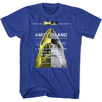 Thumbnail for JAWS-INSTRUCTION COLLAGE-ROYAL ADULT S/S TSHIRT