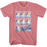 Thumbnail for JAWS-JAWS PASTEL COMIC STRIP-MAUVELOUS ADULT S/S TSHIRT