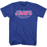 Thumbnail for JAWS-BEACH CLOSED-ROYAL ADULT S/S TSHIRT