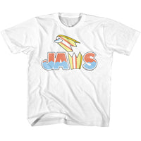 Thumbnail for JAWS-JAWS BROKEN SURFBOARD-WHITE YOUTH S/S TSHIRT