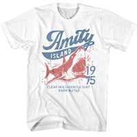 Thumbnail for JAWS-JAWS CLEAR SKIES 1975-WHITE ADULT S/S TSHIRT