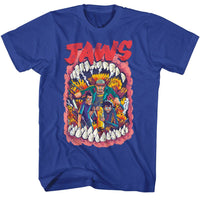Thumbnail for JAWS-JAWS BIG MOUTH-ROYAL ADULT S/S TSHIRT