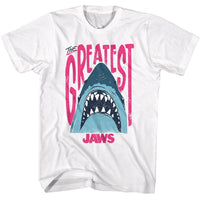 Thumbnail for JAWS-JAWS THE GREATEST-WHITE ADULT S/S TSHIRT