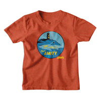 Thumbnail for JAWS-JAWS VISIT AMITY-VINTAGE ORANGE TODDLER S/S TSHIRT