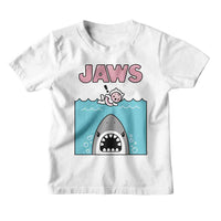Thumbnail for JAWS-JAWS KAWAII JAWS SWIM-WHITE YOUTH S/S TSHIRT