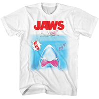 Thumbnail for JAWS-JAWS RETRO ANIME STYLE-WHITE ADULT S/S TSHIRT