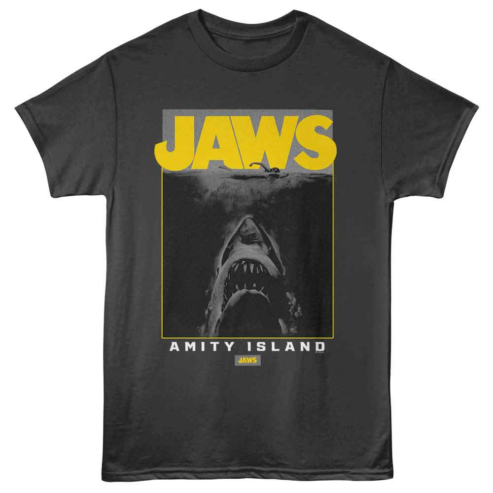 Jaws - Poster W Amity Text T-Shirt