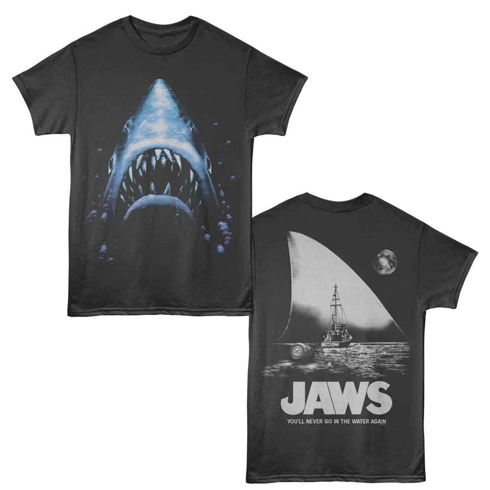 Jaws - Large Fin Scene F B T-Shirt