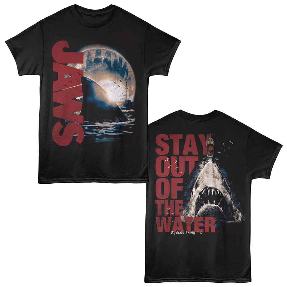 Jaws - Stay Out Of The Water F B T-Shirt
