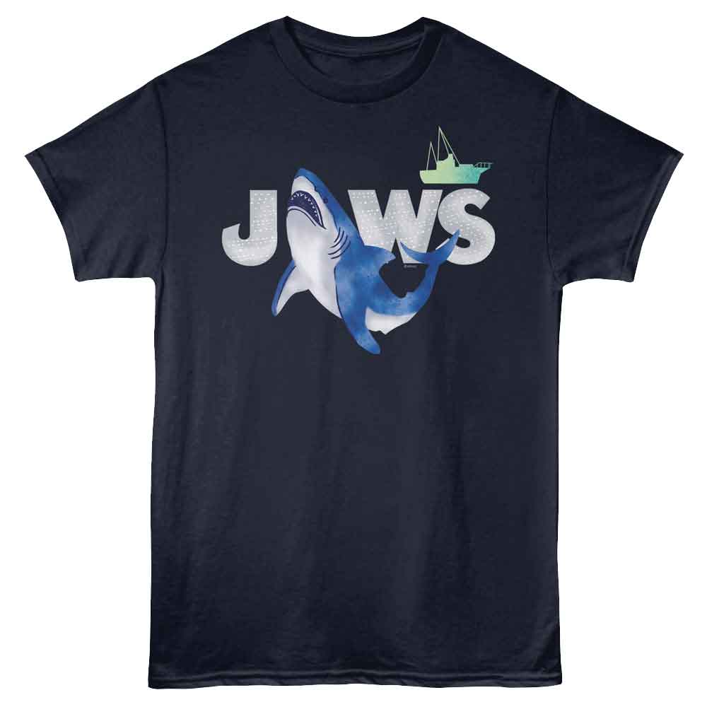 Jaws - Watercolor T-Shirt