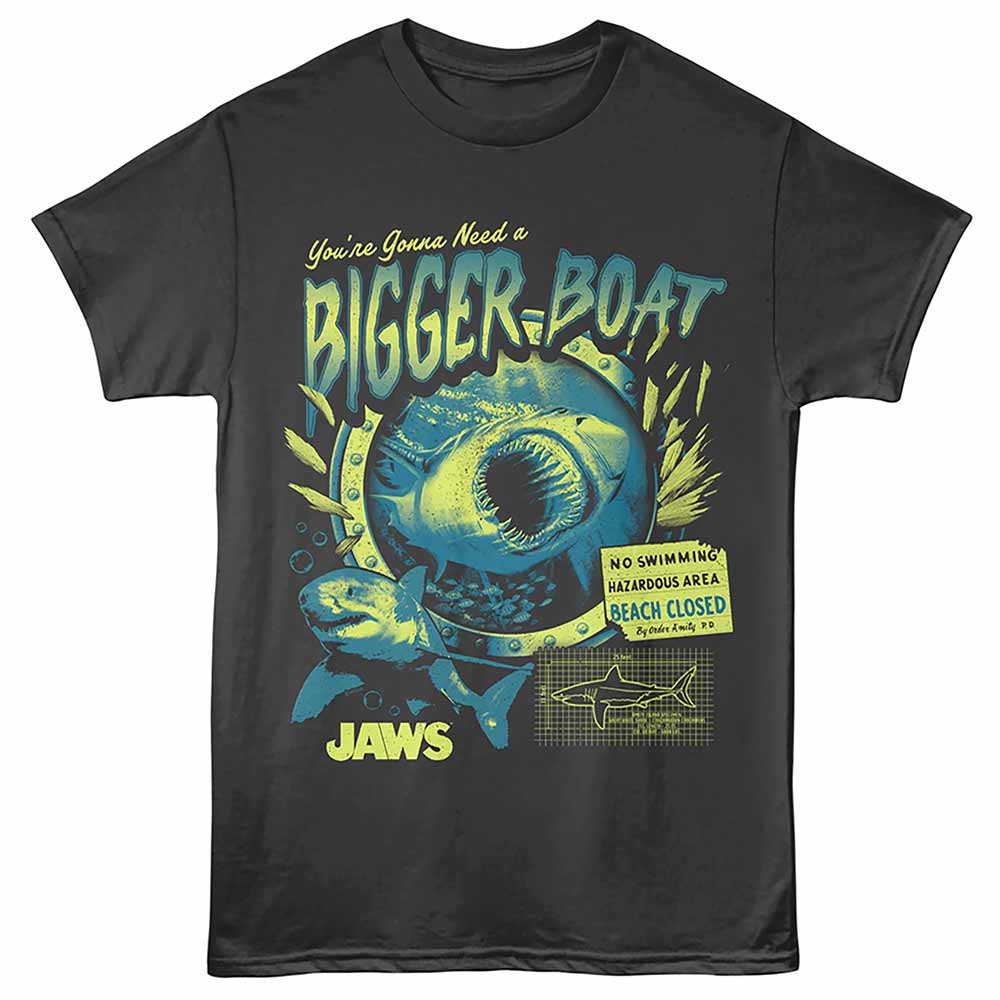 Jaws Porthole Adult T-Shirt