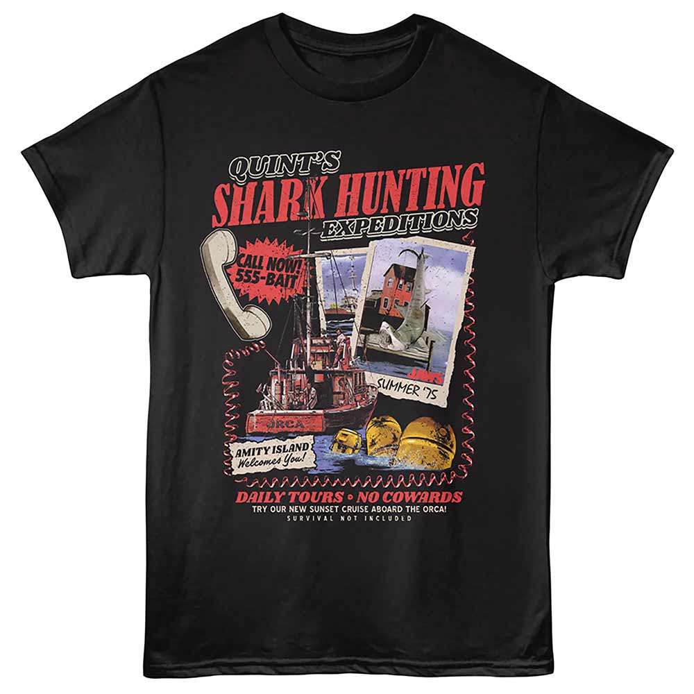 Jaws Shark Expeditions Adult T-Shirt