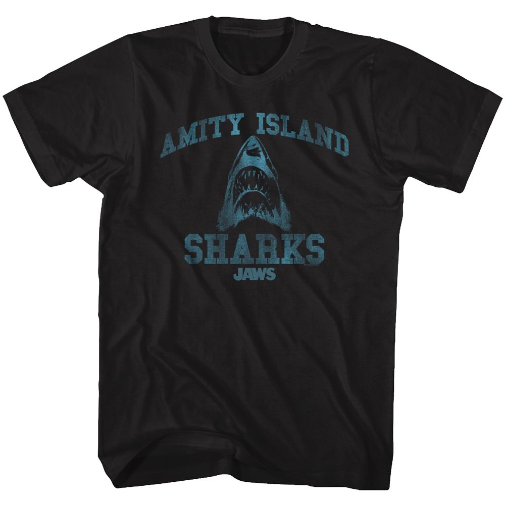 JAWS-JAWS SPORTS-BLACK ADULT S/S TSHIRT