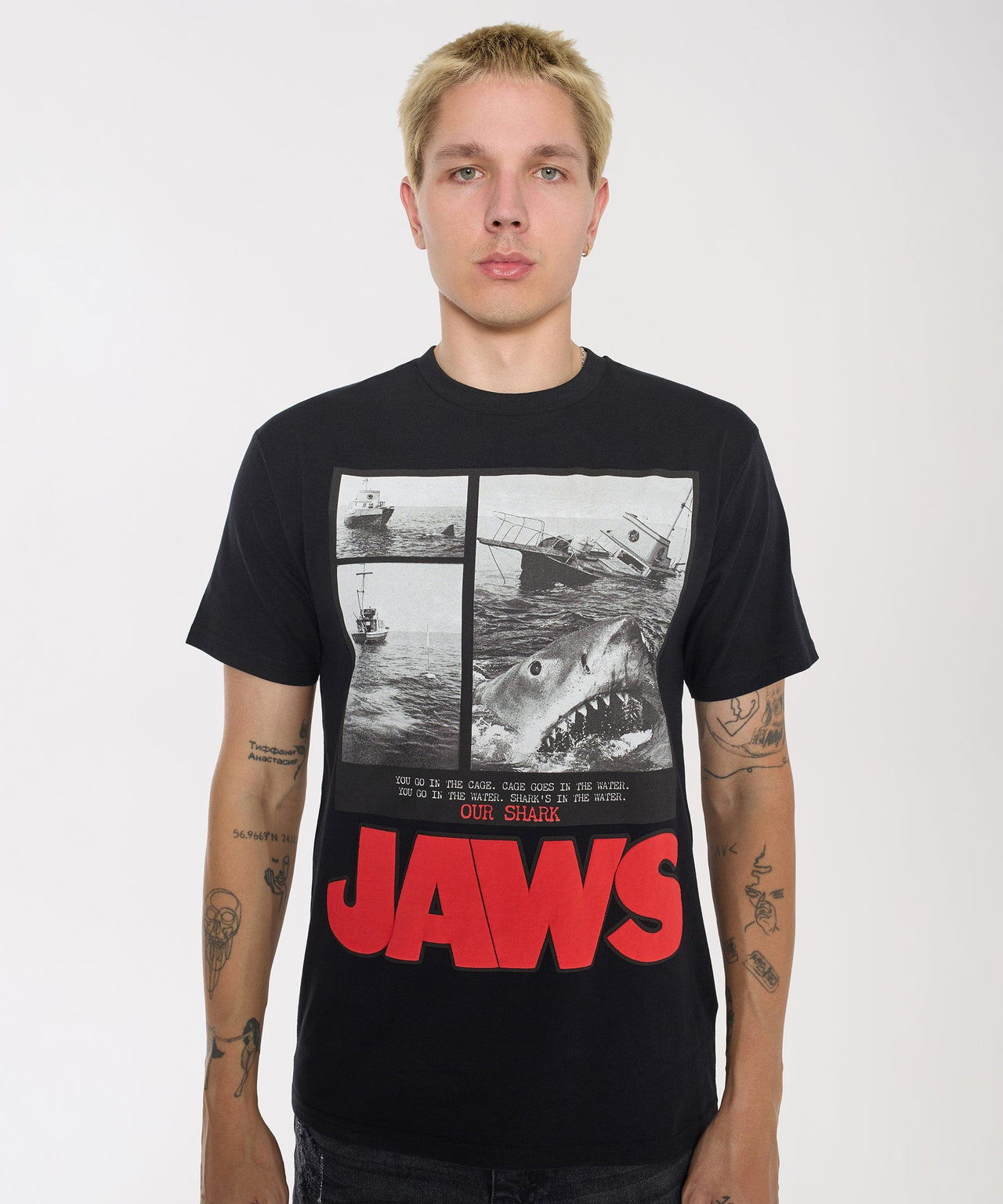 Jaws T-Shirt - Black 1