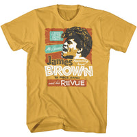 Thumbnail for JAMES BROWN-JAMES BROWN REVUE-GINGER ADULT S/S TSHIRT