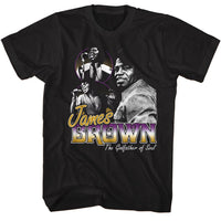 Thumbnail for JAMES BROWN-JAMES BROWN GODFATHER OF SOUL-BLACK ADULT S/S TSHIRT