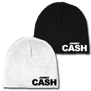 Johnny Cash Block Reversable Beanie