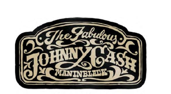 The Fabulous Johnny Cash Man in Black Sticker