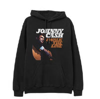 Thumbnail for Johnny Cash Walk the Line Pull Hoodie