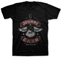 Thumbnail for WINGED GUITAR MENS LIGHTWEIGHT T-SHIRT