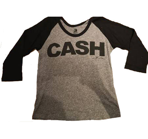 JOHNNY CASH TODDLER RAGLAN
