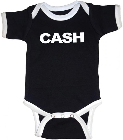JOHNNY CASH ONESIE