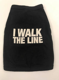 Thumbnail for Johnny Cash I Walk the Line Dog Shirt