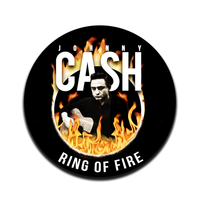Thumbnail for Johnny Cash Ring of Fire Magnet