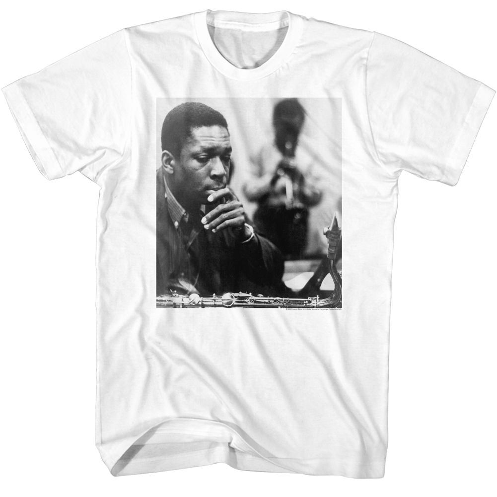 JOHN COLTRANE-JOHN COLTRANE CONTEMPLATIVE-WHITE ADULT S/S TSHIRT