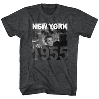 Thumbnail for JAMES DEAN-NEW YORK 59-BLACK ADULT S/S TSHIRT