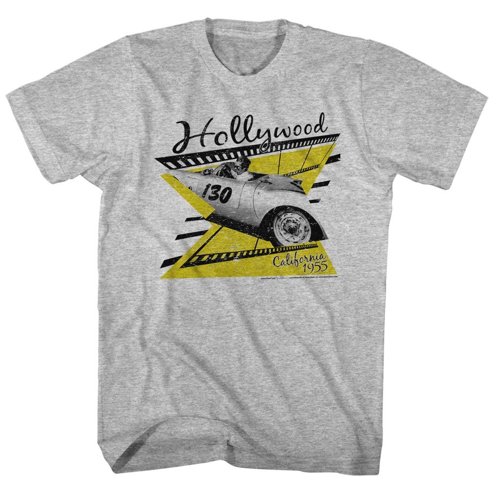 JAMES DEAN-CALI 58-GRAY HEATHER ADULT S/S TSHIRT