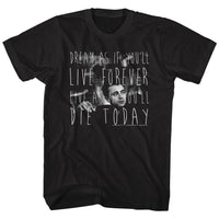 Thumbnail for JAMES DEAN-DIE TODAY-BLACK HEATHER ADULT S/S TSHIRT