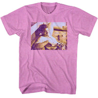 Thumbnail for JAMES DEAN-DEAN-NEON PURPLE HEATHER ADULT S/S TSHIRT