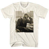 Thumbnail for JAMES DEAN-JAMES-NATURAL ADULT S/S TSHIRT
