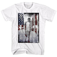 Thumbnail for JAMES DEAN-AMERICAN-WHITE ADULT S/S TSHIRT