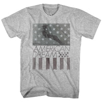 Thumbnail for JAMES DEAN-WOO AMERICAN DREAM-GRAY HEATHER ADULT S/S TSHIRT