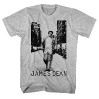 Thumbnail for JAMES DEAN-WALK WALK-GRAY HEATHER ADULT S/S TSHIRT