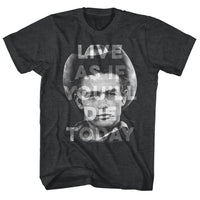Thumbnail for JAMES DEAN-THANKS JIM-BLACK HEATHER ADULT S/S TSHIRT
